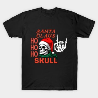 Santa skull T-Shirt